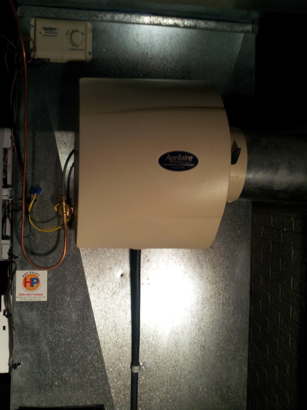 Broken Furnace and Aprilaire Dehumidifier in Hartland, WI